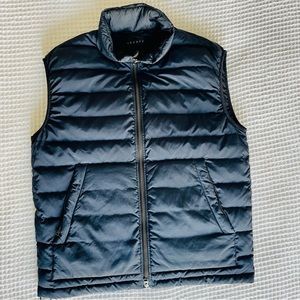 Theory Men’s Navy blue Vest size M